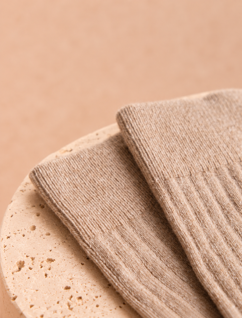 Cashmere Socks - Beige - Image principale
