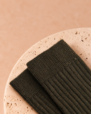 Cashmere Socks - Khaki
