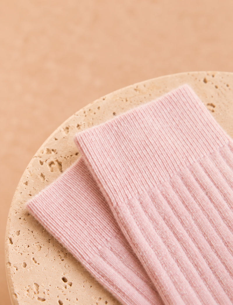 Cashmere Socks - Pale Pink - Image principale
