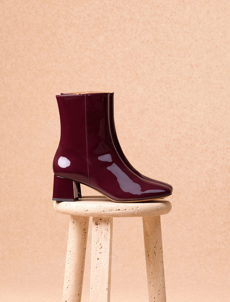 Albane - Aubergine verni - Image principale
