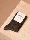 Lurex-Socken - Schwarz
