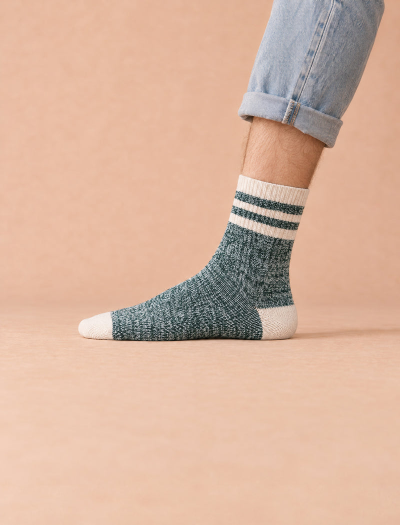 Socks Pack – Navy & Green - Image principale