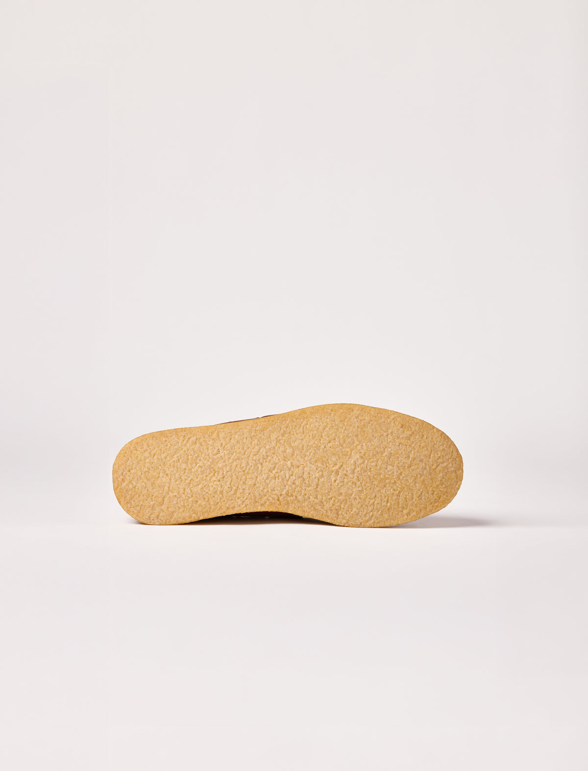 Semelle en crêpe naturel