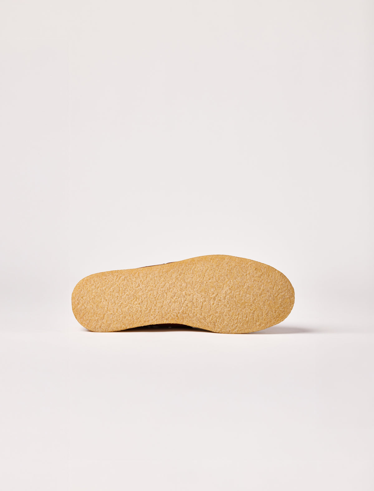 Natural crepe sole