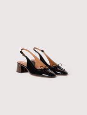 Valentina - Black Patent 