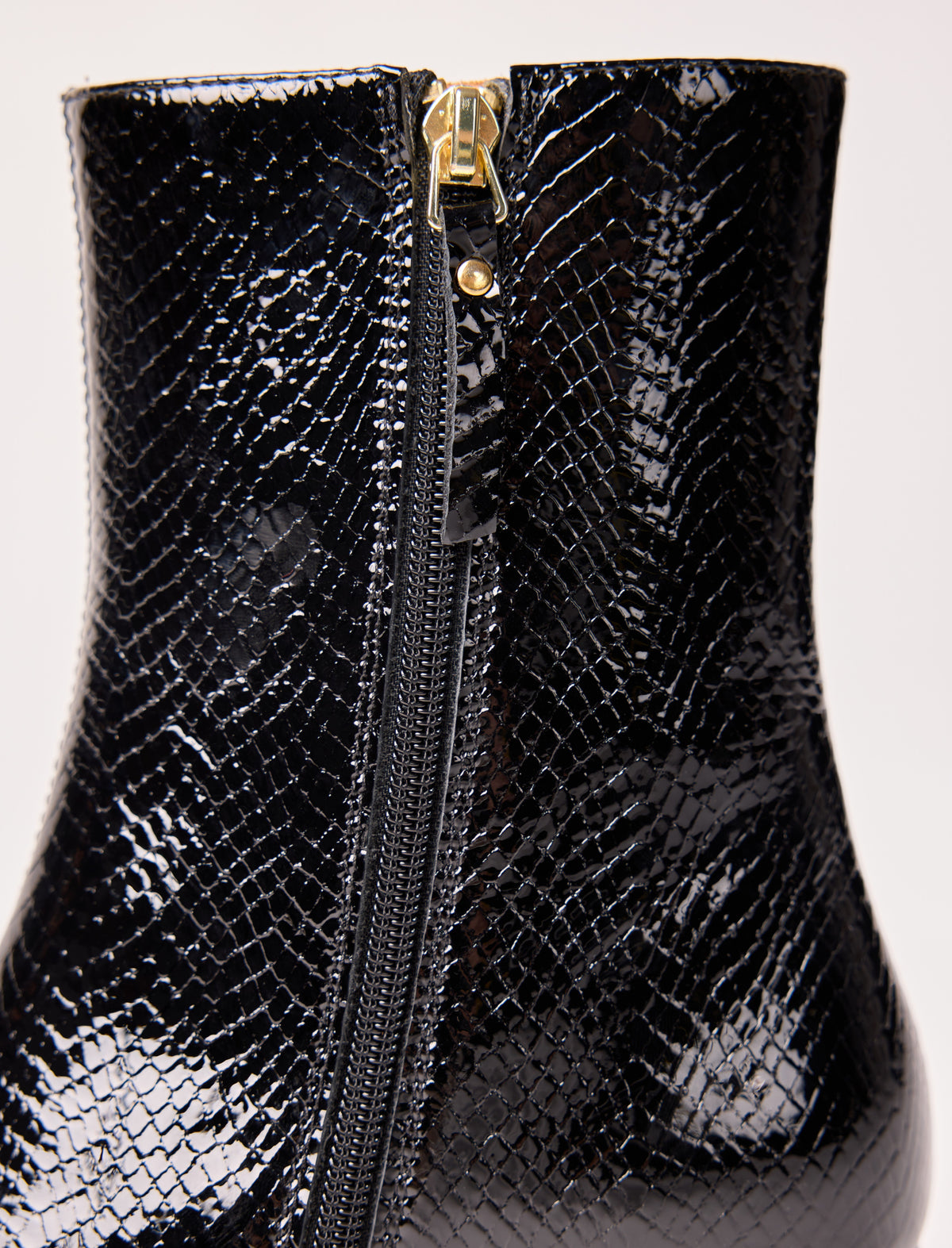 Albane - Noir reptile - vue 5