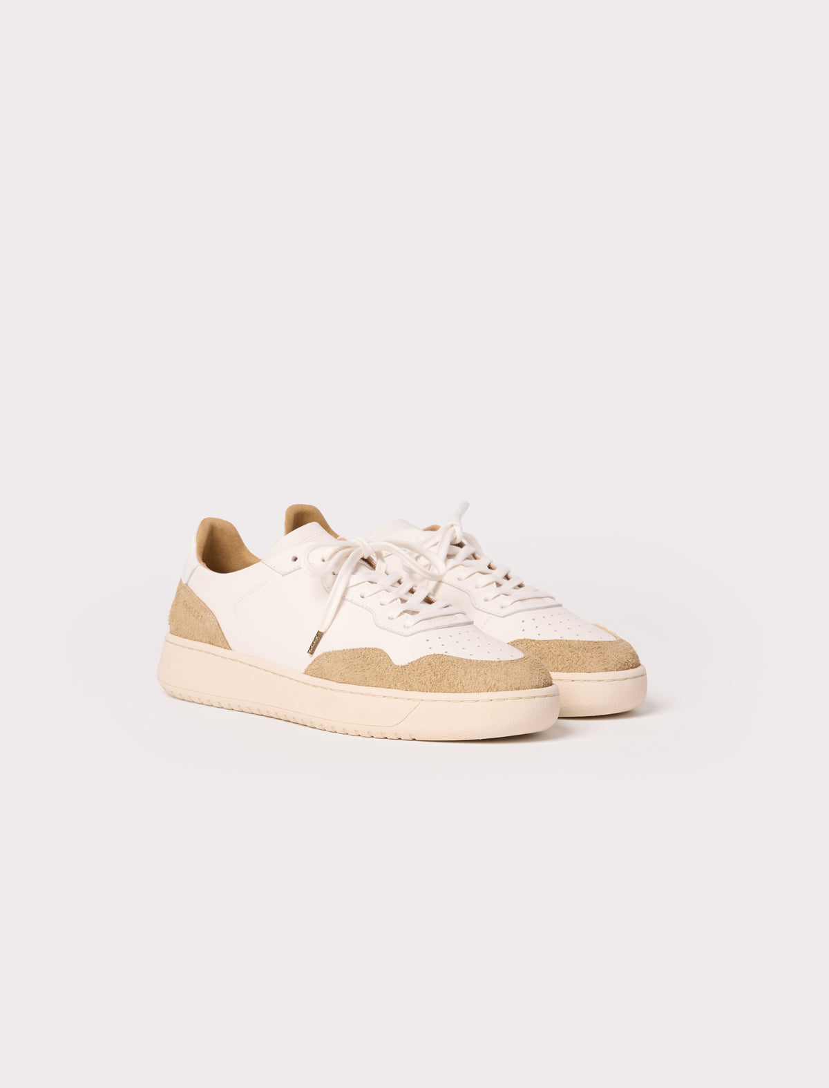 Cuir de vachette lisse et hairy suède