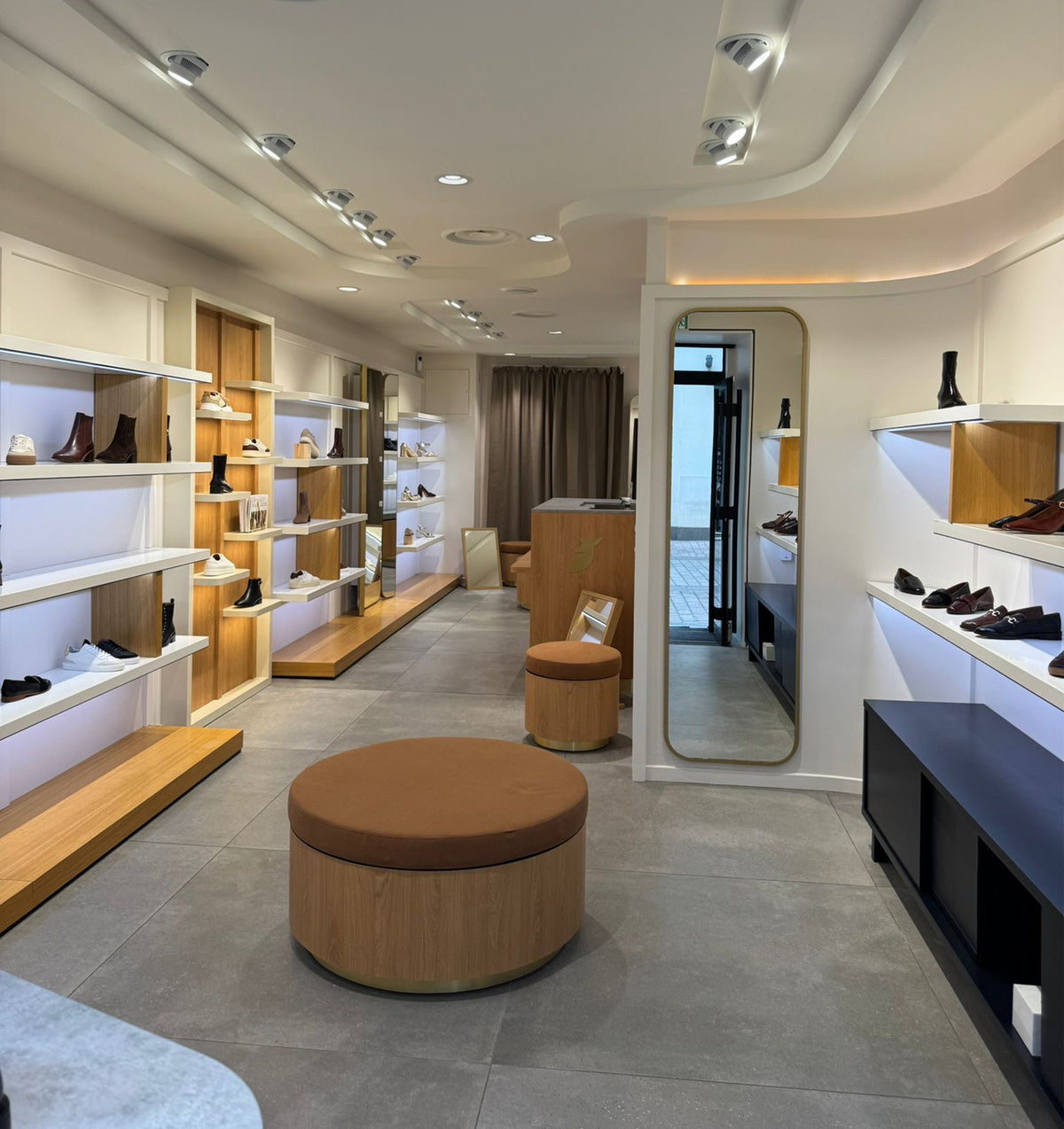 boutique de chaussures en cuir à Nantes