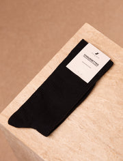 Ribbed socks - Black 