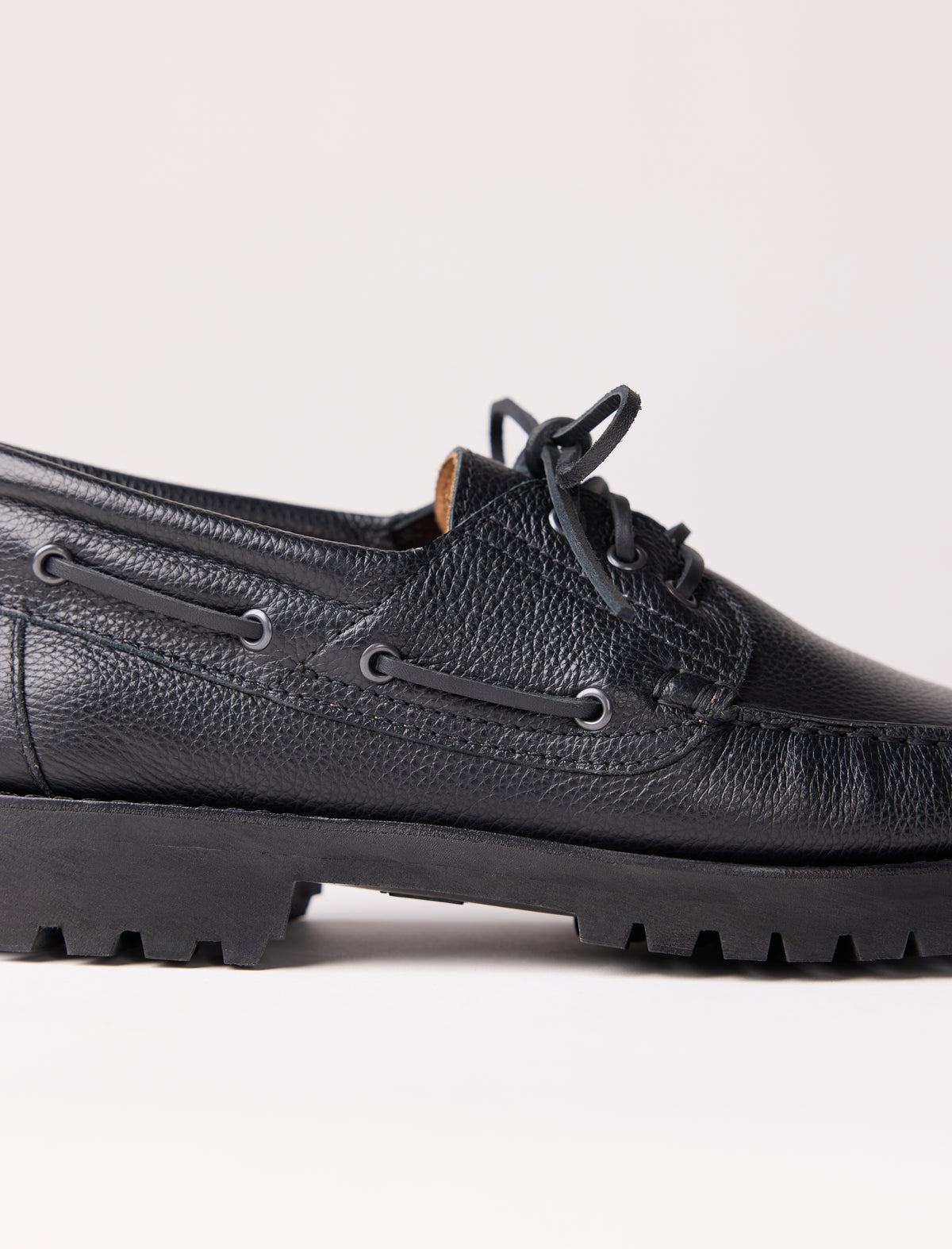 Rugged rubber outsole
