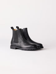 Simon – fein genarbtes Schwarz 