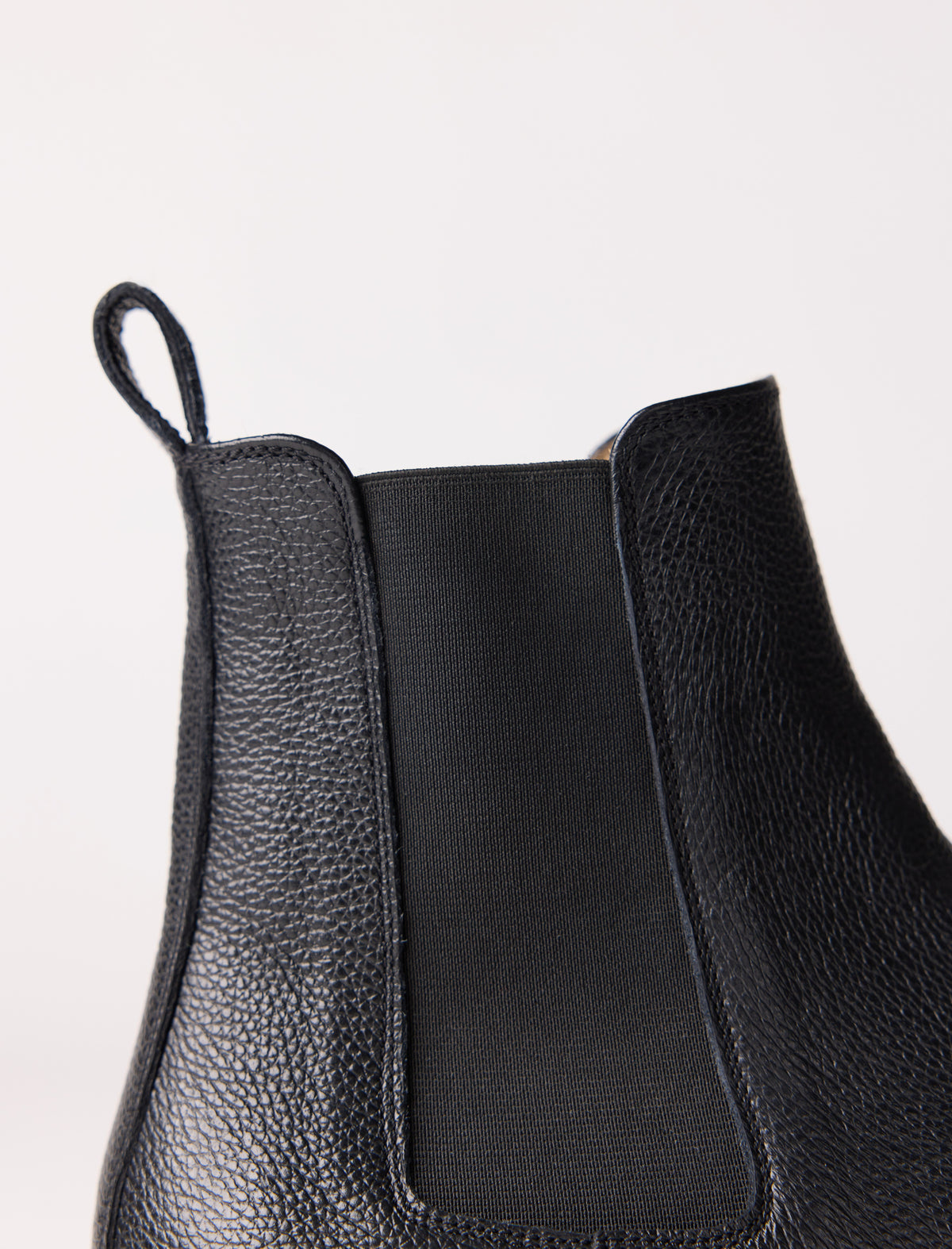 Simon – fein genarbtes Schwarz 