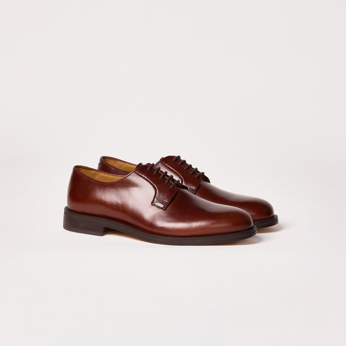 derbies en cuir pull-up pour homme